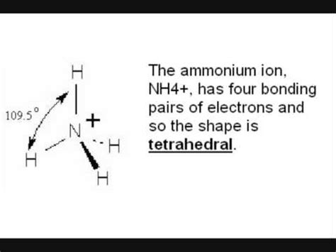 shapes  molecules chemistry revision video youtube