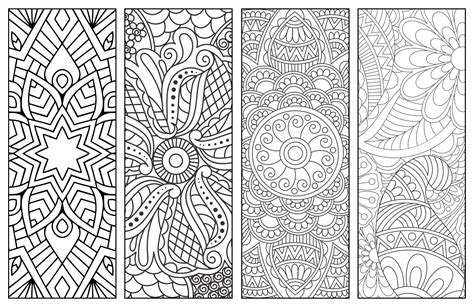 printable coloring bookmarks printable word searches