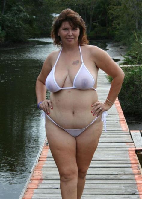 mature bbw bikini