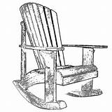 Chair Adirondack Drawing Chairs Etsy Rocking Plans Getdrawings Drawings Dwg Paintingvalley Verkocht Door sketch template
