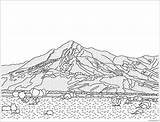 Mojave Landscapes Diorama Designlooter sketch template