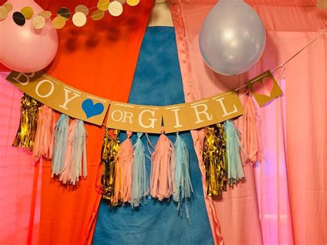 50 gender reveal ideas for party decoration you are sure to love