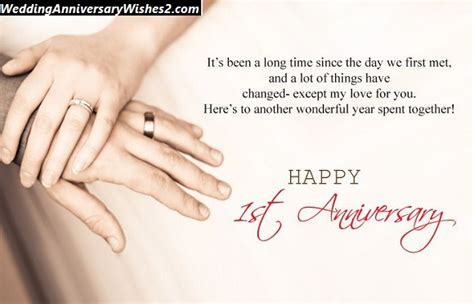 st wedding anniversary wishes messages quotes  husband