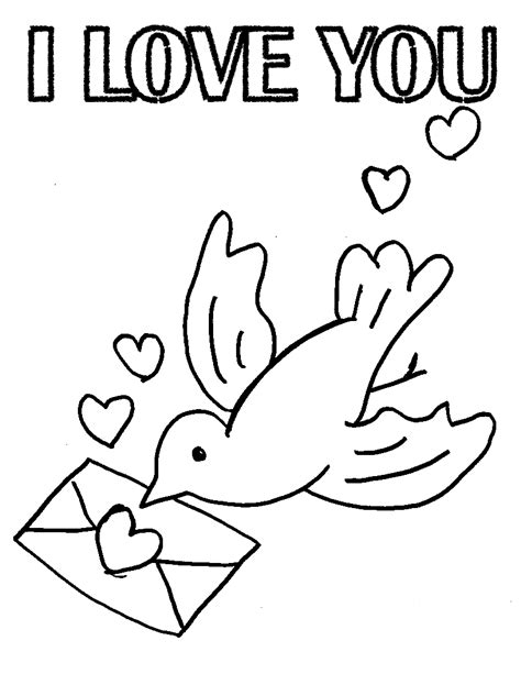 love  coloring pages    print