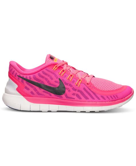 nike womens   running sneakers  finish   pink lyst