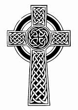 Cross Celtic Coloring Cornish Irish Tocolor Crosses Knot Place sketch template
