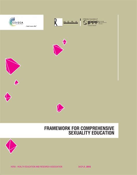 Framework For Comprehensive Sexuality Education ХЕРА