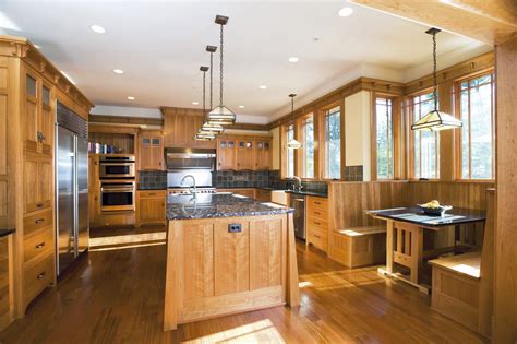 craftsman kitchen designs  ideas home awakening mission style kitchens craftsman style