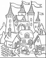 Castle Coloring Pages Disney Princess Printable Color Getcolorings Drawing Print Special sketch template