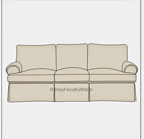 custom slipcover    cushion sofa     ounce etsy