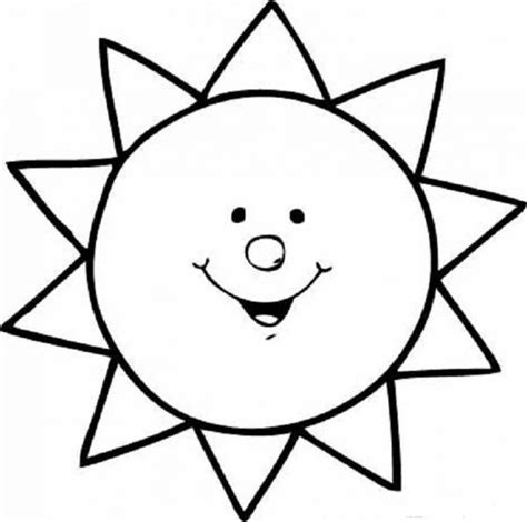 sun coloring pages  kids kidswoodcrafts sun coloring pages