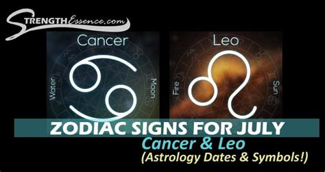 july zodiac sign astrology  symbols  strength essence