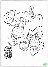 Coloring Strawberry Shortcake Dinokids Close Print sketch template