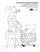 Coloring Pages Self Grocery Getcolorings Printable sketch template