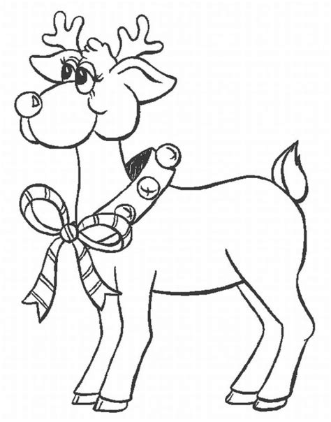 reindeer coloring pages coloring pages  print