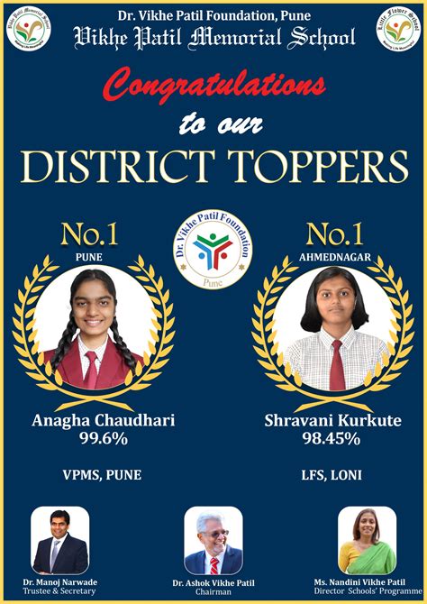 district toppers vpms pune
