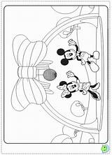 Mickey Mouse Coloring Clubhouse Pages Print Dinokids Clipart Comments Library Disney Close Popular Coloringhome sketch template