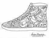 Coloring Pages Curry Shoes Template sketch template
