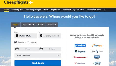 airline ticket websites  pakistan cheap deals offers