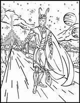 Loki Asgard Cetro Printable Ausmalbilder sketch template