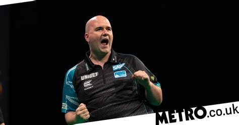 Premier League Darts Rob Cross Sees Off Poor James Wade To Reach Final