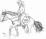 Reining Horse Lineart Drawing Getdrawings Deviantart sketch template