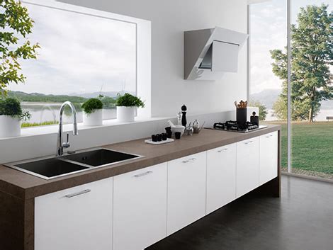 contemporary kitchens  upper cabinets easy kitchen  treo luxury lifestyle