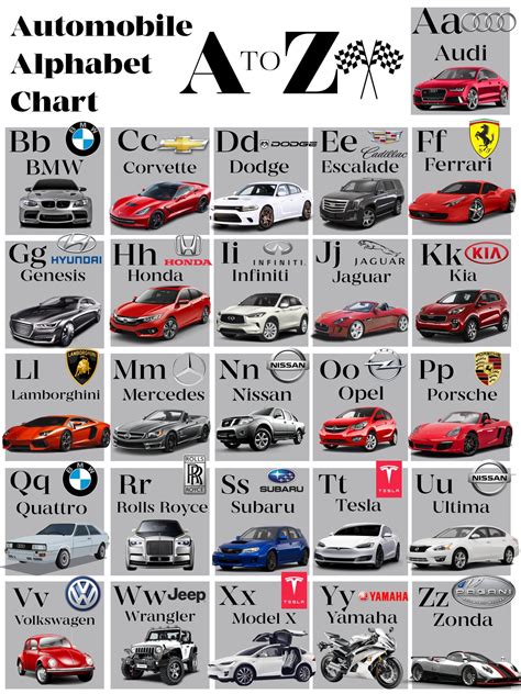 alphabetical list of car names hot sex picture