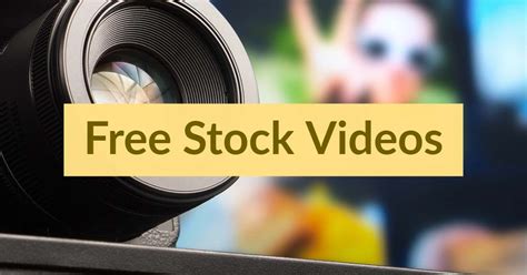 top   stock video websites