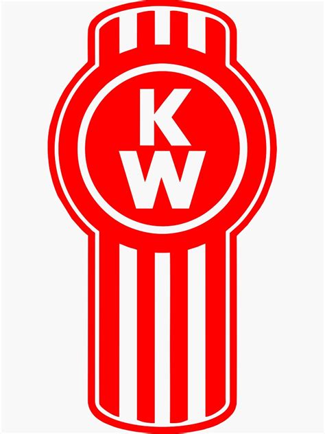 kenworth truck logo sticker  sale  yosyandrian redbubble