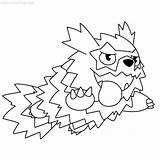 Pokemon Galarian Coloring Zigzagoon Pages Xcolorings 680px 52k Resolution Info Type  Size Jpeg sketch template