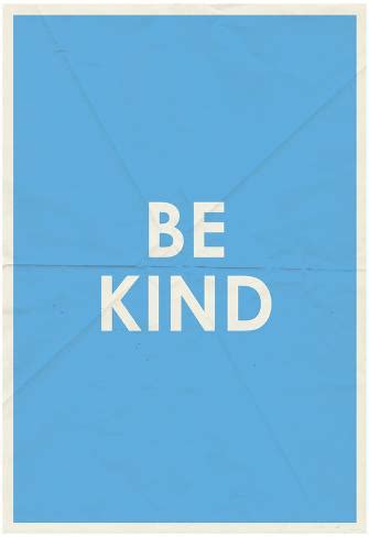 kind typography posters allposterscouk