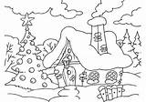 Colorare Dibujos Babbo Paesaggio Coloring Disegni Natalizio Malvorlage Kerstsfeer Huis Kleurplaat Kostenlos Paesaggi Malvorlagen Ausdrucken Kerst Weihnachts Noël Gratuit Paisaje sketch template