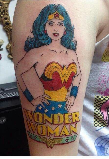 Wonder Woman Tattoo Image By Marie Cabagnaro Bodnar Doty