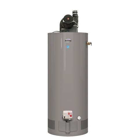 richmond  gal short  year  btu power vent natural gas water heater grspve