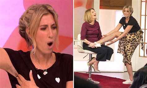 stacey solomon unveils her hairy armpits and legs daily