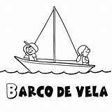 Barco Vela Deportes Barcos Infantil Salto Potro Guiainfantil sketch template