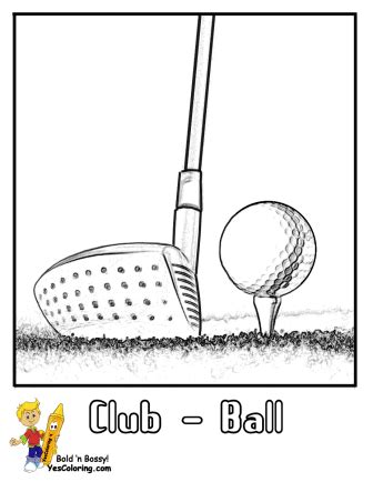 gallant golf coloring pages clubs golf   golfers