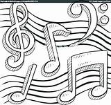 Music Coloring Pages Kids Getcolorings Notes sketch template