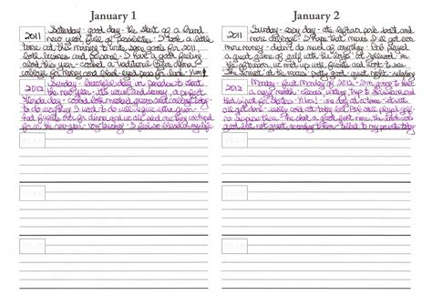 sample journal entries writing  life