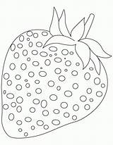 Coloring Strawberry Pages Preschool Fruit Template Printable Strawberries Sheet Library Clipart Books sketch template
