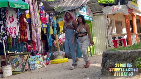 god vibes latinas walking in sosúa beach 🏝️ dominican repúblic youtube