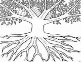 Tree Family Coloring Pages Easy Drawing Printable Kids Adults Clipart Comments Getdrawings Library sketch template