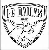 Coloring Logo Pages Dallas Fc Soccer Club Kids Mls Adults Coloringpagesfortoddlers Sheet Sport Sheets Leverkusen Lainnya Bayer Clip Informasi Colouring sketch template