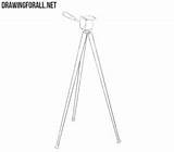 Tripod Drawing Tutorial Drawingforall Ayvazyan Stepan sketch template