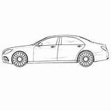 Car Coloring Realistic Pages sketch template