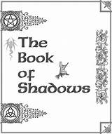 Shadows Sandgroan Grimoire Pagan sketch template