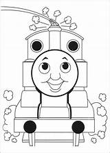 Thomas Train Coloring Pages Friends Birthday Trains Kids sketch template
