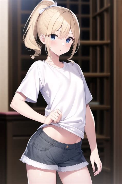 あさば🔞 on twitter ギャルはtシャツ半パンだけで可愛いのでとてもよいですね