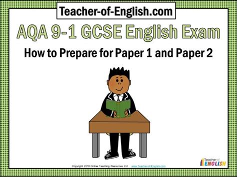 aqa   gcse english exam paper   paper    editable